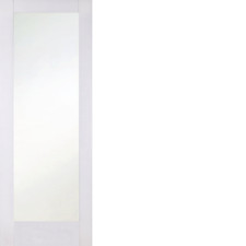 White Shaker glazed door