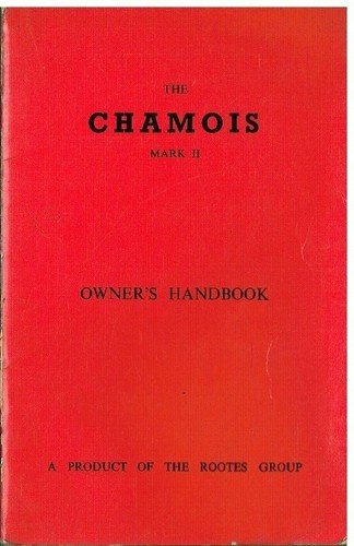 Singer chamois mk2 saloon - chamois,