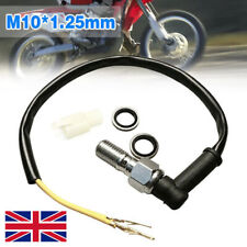 Brake Light Switch Motorbike Motorcycle Rear Hydraulic Pressure M10x1.25mm Bolt