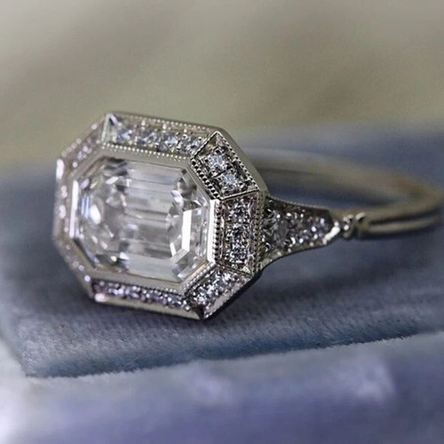 Emerald cut 20ct - emerald, 2.20ct