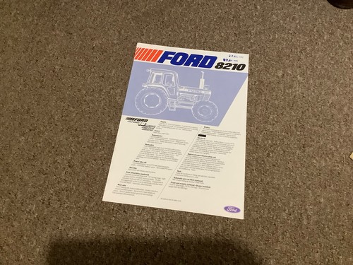 Ford 8210 tractor sales - ford,