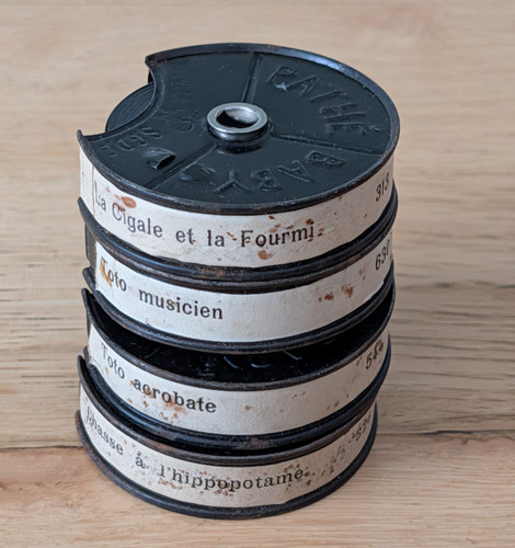 Baby pathe film reels 1920 - film, 1920's