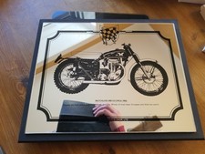 Matchless G80 Cs Circa 1959 Picture/mirror Frame