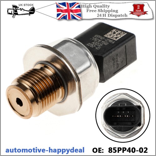 Fuel rail high pressure sensor - high,
