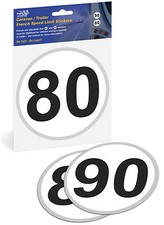 80/90 Speed Sticker for Towing