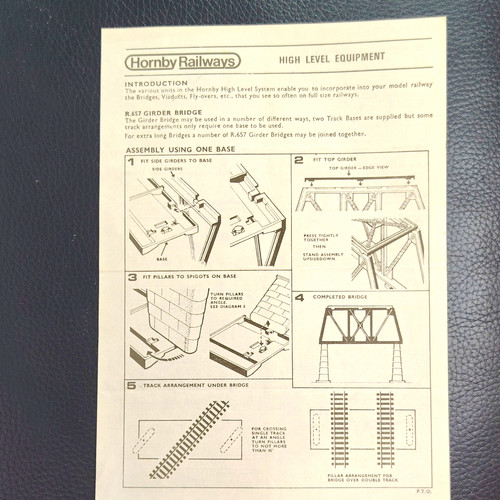 Hornby railways r657 girder - hornby,
