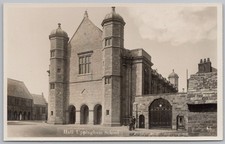 UPPINGHAM SCHOOL Leicestershire The Hall RP Postcard