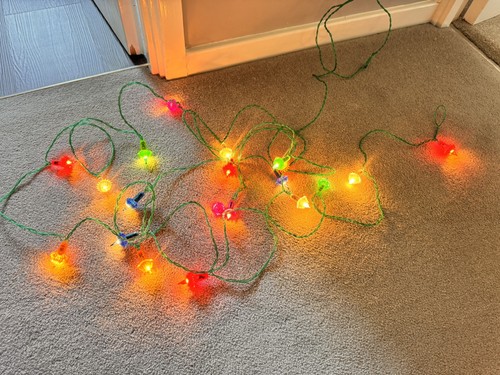 Vintage pifco jewel lights - 20,