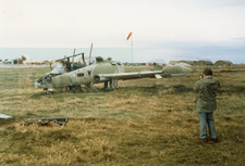 Wrecked Aermacchi MB-339 -