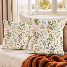 Throw Pillow Cases 45x45, 2Pcs