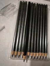 12 PACK Black Thick Pencils