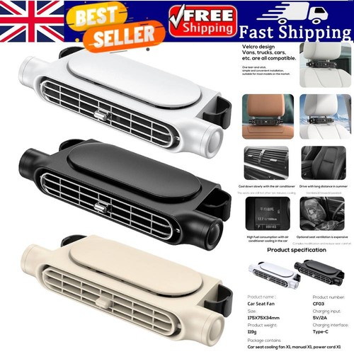 Speeds headrest silent - 3-speeds,