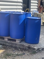 200L Plastic Blue Drum Barrel