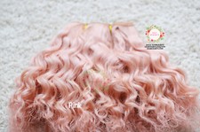 Mohair weft for dolls curly - for,