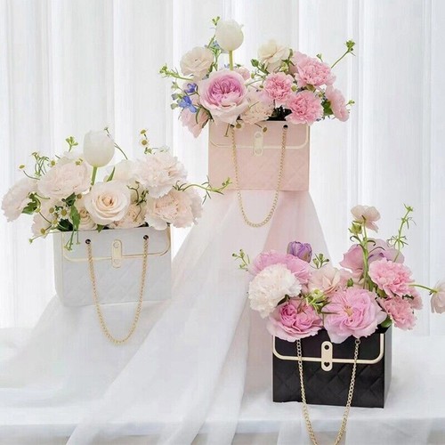 Handbag flower paper box - paper,