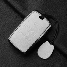 Metal Leather Car Key Case Cover For LRover Range Rover Discovery Evoque Sport