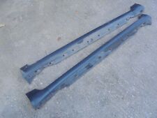 AUDI A4 2007 ESTATE S LINE PAIR OF SIDE SKIRTS DARK GREEN