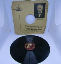 Old vintage 78 rpm record -