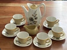 Midwinter stylecraft fashion shape 14 pce Coffee Set 10-64-Roses Retro