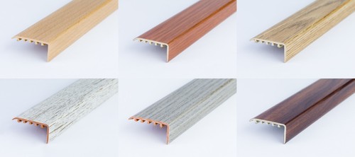Stair nosing edge upvc wood - upvc,