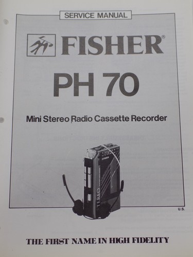 Fisher ph70 mini stereo - fisher, radio