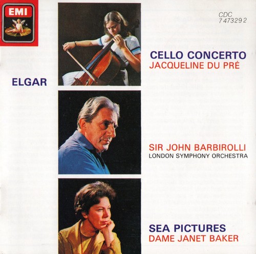 Elgar jacqueline du pré - jacqueline,
