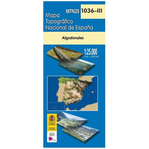Spain map 1036 iii - map, 1036-iii