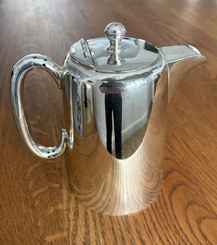 Silver plated coffee pot - coffee,
