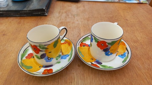English art deco pottery - deco,