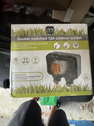 Masterplug ip55 13a gang - ip55, 2-gang