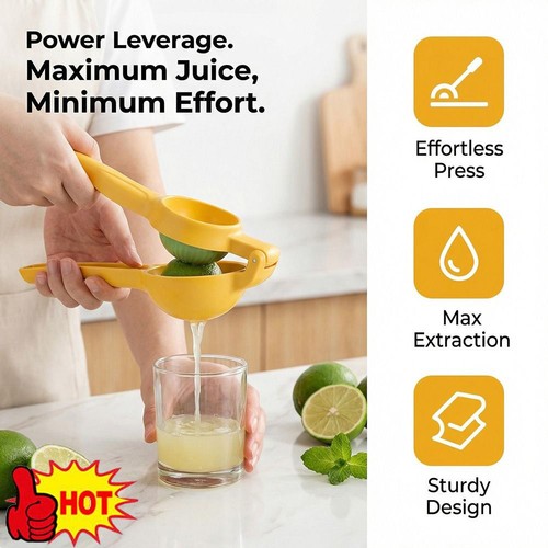 Manual hand press lemon - hand,