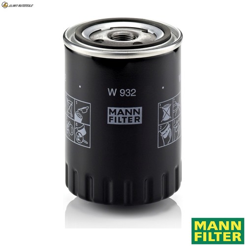 Oil filter 932 for renault - w,