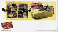 GB 2021 FDC ONLY FOOLS AND HORSES STAMPS SHEET PSB RETAIL COLLECTORS COIN COVER