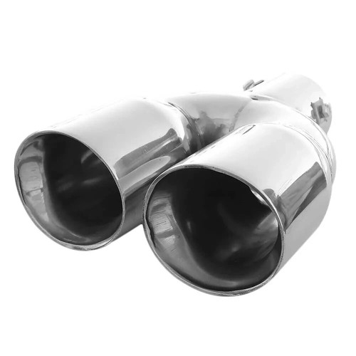 Exhaust tip trim pipe double - tip,