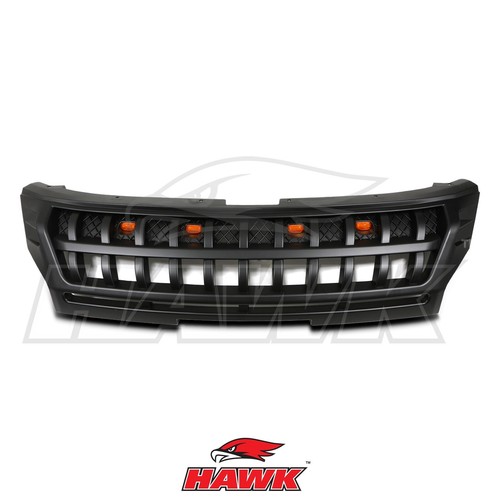 Matte black front - matte, led