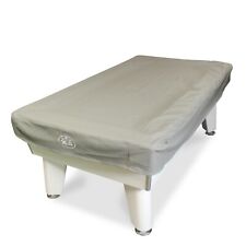 Baize Master 7ft Grey/Silver LUXURY Heavy Duty Leatherette UK Pool Table Cover