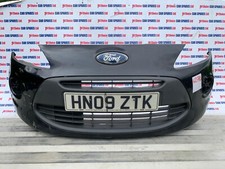 FORD KA HATCHBACK 3DR STUDIO MK2 B420 2009 DISCO BLACK FRONT BUMPER MARKS