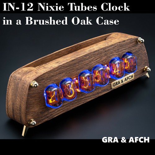 Nixie tubes clock - tubes, in