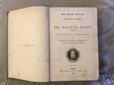 Scotts Poetical Works :The Globe Edition:1876
