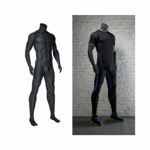 Headless grey adult male - grey,