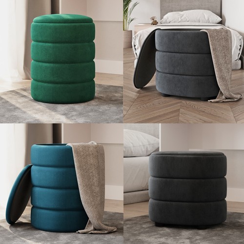 Soft velvet round oval - velvet, or