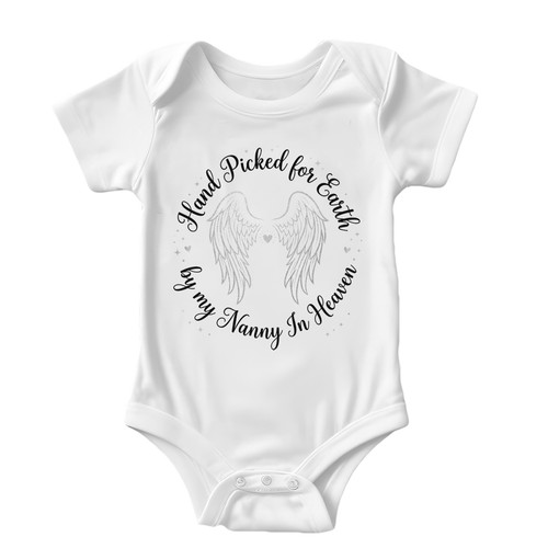 Personalised baby bodysuit - personalised,