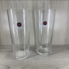 Fosters Pint Glasses Logo &