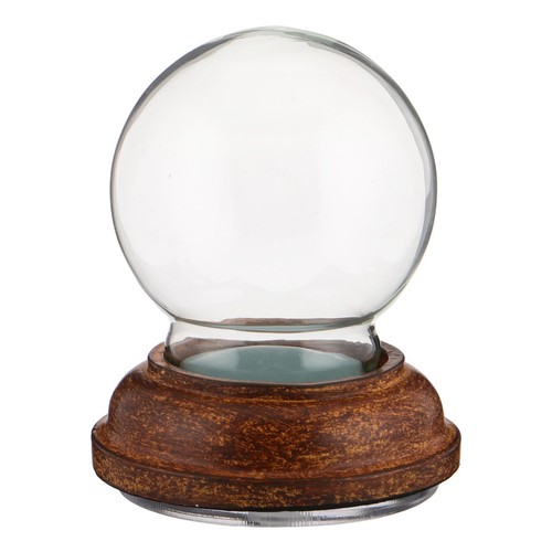 Clear snow globe jar diy - clear,