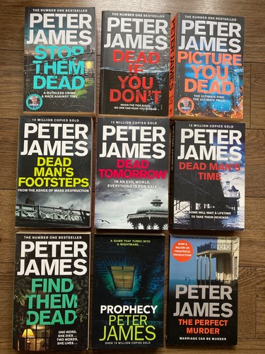 Peter james book bundle - x,