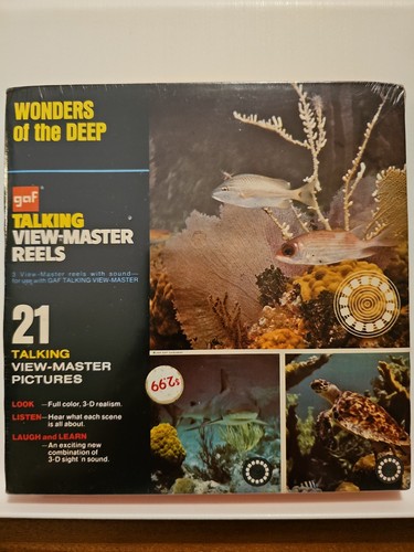 Gaf talking viewmaster reels - reels,