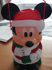 DISNEYWORLD  CHRISTMAS POPCORN BUCKET MICKEY MOUSE AS SANTA FROM 2011