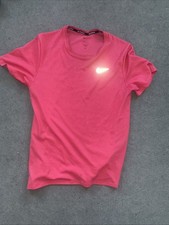 Nike Miler T-Shirt Pink Small