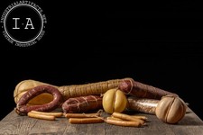 Lot Of Butchers Display Food Items