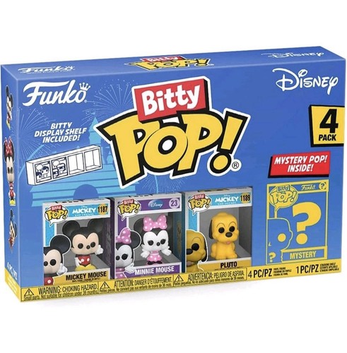Funko bitty pop disney pack - pop!, 4-pack